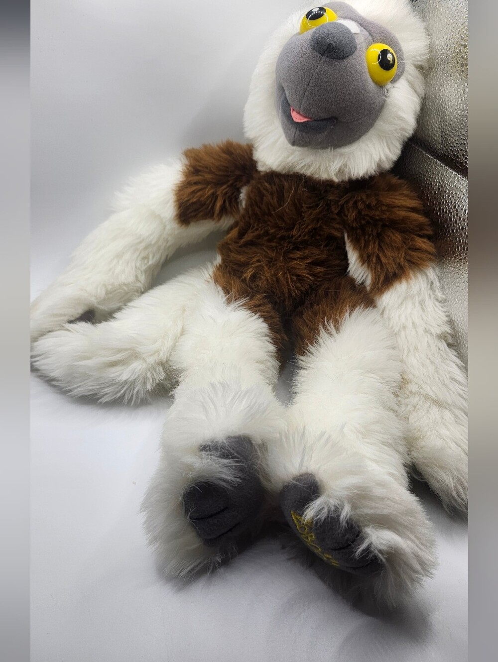 Vintage 2001 PBS Kids Zoboomafoo Lemur Plush 19" Zoboo Wild Kratts Brothers Y2K - Picture 9 of 9